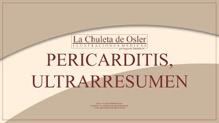 Pericarditis Ultrarresumen [upl. by Wyndham]