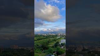 The End of Monsoon  Climax of rainy clouds  monsoon rain videography photography timelapse [upl. by Justis]