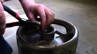 How to open and reassemble a Sanke keg [upl. by Denman]