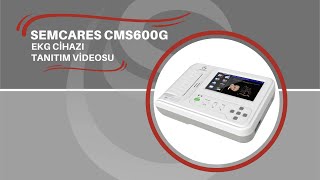 SEMCARES  CONTEC ECG600G 6 KANAL EKG CİHAZI KULLANIM VİDEOSU [upl. by Bergh677]