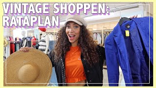 VINTAGE SHOPPEN Kringloop Rataplan  Larissa Bruin [upl. by Ahsaeym]