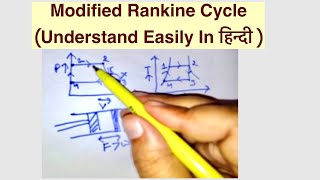 Modified Rankine Cycle Understand Easily In हिन्दी [upl. by Spratt385]