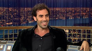 Sacha Baron Cohen on the Dangers of Playing Ali G and Brüno  Late Night with Conan O’Brien [upl. by Colier95]