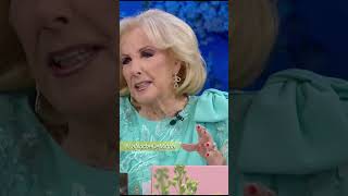 La reacción de María Belén Ludueña cuando Mirtha le preguntó sobre Antonio Laje [upl. by Yerdua]