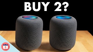 Apple HomePod Gen 2  Worth Getting Two for Stereo Pair [upl. by Yle945]