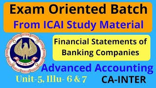 CAINTER  Banking Companies by Vikram Aditya  CA Study Hub [upl. by Borreri]