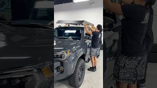 4Runner roof rack install 🔧 [upl. by Anelaj]