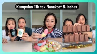 KUMPULAN TIK TOK NANAKOOT DAN INCHES RIVIEW MAKANAN🍫🍭🍧🍨🍮  TIK TOK TERBARU NANAKOOT DAN INCHES 2023 [upl. by Hendon]