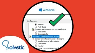 ✅ HABILITAR ACTIVEX Windows 10  FACIL y RAPIDO [upl. by Sacken]