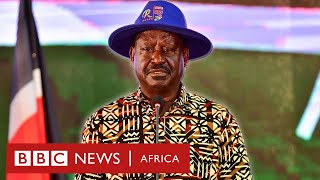 Kenya Election 2022 Raila Odinga rejects presidential result  BBC Africa [upl. by Anabal]