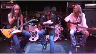 Lynyrd Skynyrd  Gary Rickey Sparky Show us how to play FREE BIRD [upl. by Atsed]