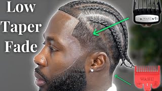 How To Do A Low Taper Fade  Beginners Taper  Step By Step [upl. by Romilly]