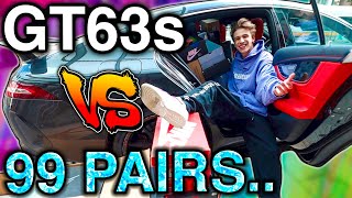 We Bought 99 Pairs of Sneakers at Sneakercon  Can the GT63s Fit Them all [upl. by Brasca747]