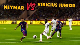 Neymar vs Vinicius Junior who is the Better winger eFootball Gameplay [upl. by Klapp]