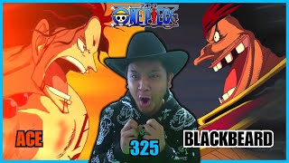 🆚 ACE VS BLACKBEARD 🆚  One Piece  Episode 325  Reaction [upl. by Scandura212]