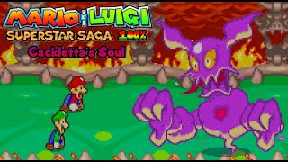 Mario and Luigi Superstar Saga 100 Walkthrough – Cacklettas Soul [upl. by Tades]