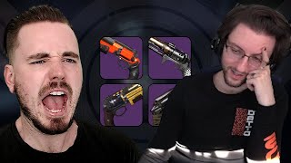 Jez Delete ANY Hand Cannon in His Vault Challenge Impossible [upl. by Alfi]