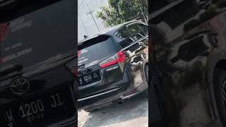 Modified Black Toyota Innova Crysta  Aggressive Styling Big Alloys amp Custom Mods [upl. by Carlie743]