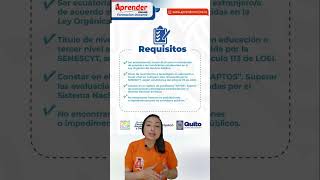 Abierta la convocatoria para el concurso de docentes municipales de Quito [upl. by Enined213]