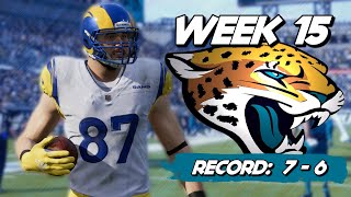 The Rams Fight to Improve Playoff Seeding  Week 15 Year 11  Madden 24 Rams Franchise  Ep115 [upl. by Esirehs]