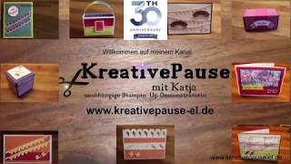 Unboxing Herbst Winterkatalog und Jahreshauptkatalog Stampin UP [upl. by Haran]