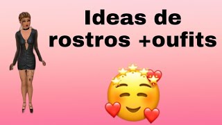 Ideas de rostrosoufits avakin life 🥰 [upl. by Bayard835]