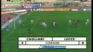 CagliariLECCE 0 a 0 del 19 dicembre 1999 telecronaca secondo tempo [upl. by Brosine991]