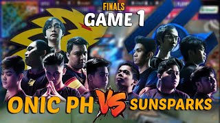 ONIC PH VS SUNSPARKS FINALS GAME 3 [upl. by Regan281]