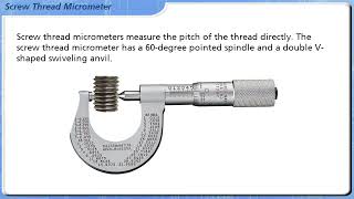 Using a Screw Thread Micrometer [upl. by Nirot222]