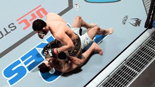 ライト級トーナメント準々決勝イスラムマカチェフvs平本蓮 Islam Makhachev vs Ren Hiramoto [upl. by Anaerda782]