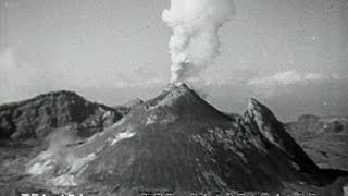 Eruption Of Mt Vesuvius 1944 [upl. by Suoirred]