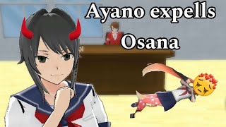 Expelling Osana but in High School Simulator 2018 😨 [upl. by Deuno]