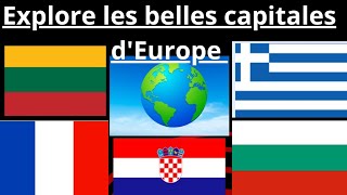 Quiz des Capitales dEurope  Êtesvous un Vrai Expert  🇪🇺 [upl. by Everick]