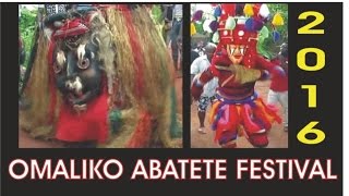 ONE OF THE MOST CELEBRATED AFRICAN FESTIVALS Omaliko Abatete festival is the greatest in Igbo land [upl. by Innej831]