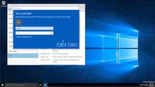 How to Join a Server 2012 Domain on Windows 10 [upl. by Rol]