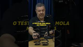 A mola do carro cansa “O teste de uma mola na fábrica é um milhão de ciclos” Shorts [upl. by Flanders]