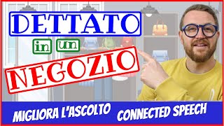 🔥🎧 Esercizio di ASCOLTO INGLESE DETTATO in un NEGOZIO🛍️🇬🇧 [upl. by Gaidano]