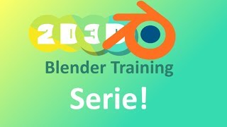 2D3D Blender training serie [upl. by Nalid673]