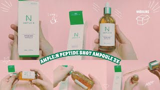 AMPLEN Peptide Shot Ampoule 2X  Unboxing and Review [upl. by Rahman]