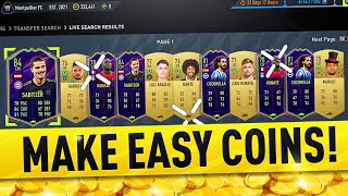 THE BEST PLAYERS TO SNIPE ON FIFA 22 MAKE 50K COINS AN HOUR FIFA 22 TRADING TIPS [upl. by Celene]