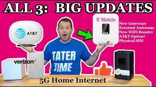 ✅ Big Changes To 5G Home Internet Options  Verizon TMobile ATampT New Gateways And Services [upl. by Vandervelde]