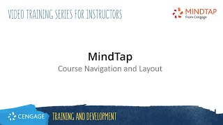 Navigating a MindTap Course [upl. by Aleuname]