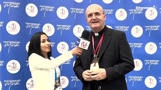 Entrevista sobre la apertura del Congreso Eucarístico a Monseñor José Ignacio Munilla [upl. by Jelks737]