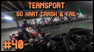 TeamSport Go Kart crash amp fails Compilation 40 [upl. by Jorin]