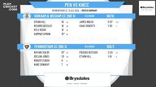 Penwortham CC 2nd XI v Kirkham amp Wesham CC 2nd XI [upl. by Colwell]