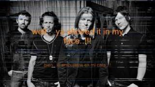 Puddle of Mudd  Blurry traducido español  inglés Lyrics [upl. by Akinoj]