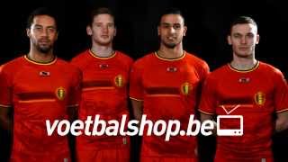 De nieuwe België shirts voor het WK  Voetbalshop review [upl. by Colon]