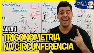 Trigonometria na circunferência ENEM  Aula 1 Como utilizar a circunferência trigonométrica [upl. by Ramos]