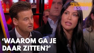 Vandaag Insidetafel ziet Jaimie Vaes bij Khalid amp Sophie ‘Waarom ga je daar zitten’ [upl. by Elleval533]