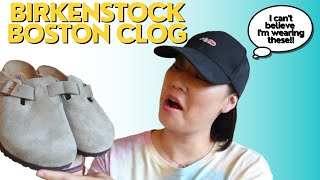 FIRST IMPRESSIONS Birkenstock Boston Clog [upl. by Ayama853]